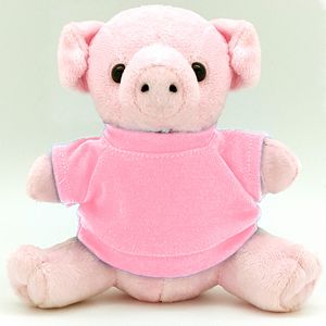 6" Sitting Pig Beanie