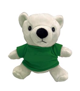 6" Sitting Polar Bear Beanie