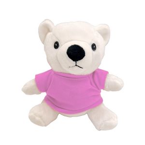 6" Sitting Polar Bear Beanie