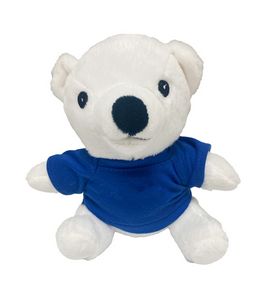 6" Sitting Polar Bear Beanie