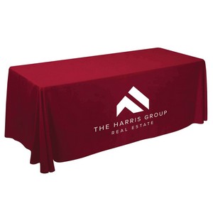 6' Value Lite Table Throw (White Imprint