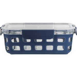 6 cup Ello Duraglass Storage Container (Midnight)
