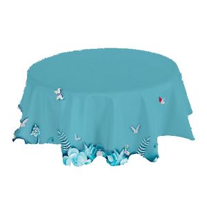 60" Round Table Covers in Full Color