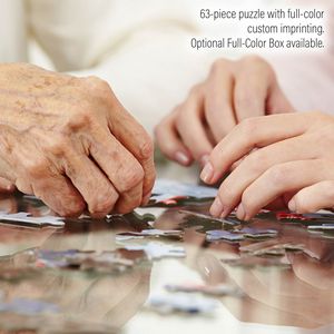 63-Piece Custom Full-Color Jigsaw Puzzle
