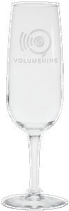 6.5 Oz. Flute Champagne Glass - Etched