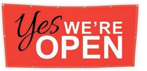 6.5 Oz. Single-Sided Outdoor Canvas Banner (6'x4')