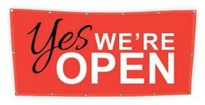 6.5 Oz. Single-Sided Outdoor Canvas Banner (8'x4')
