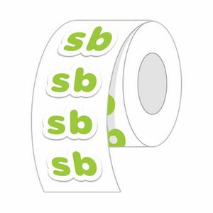 6"x2" Custom Sticker Roll (High Quantity)
