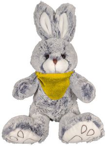 8" Gray Bunny Rabbit