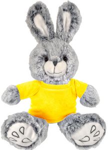 8" Gray Bunny Rabbit