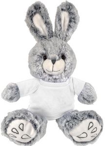 8" Gray Bunny Rabbit