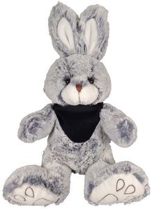 8" Gray Bunny Rabbit