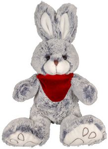 8" Gray Bunny Rabbit