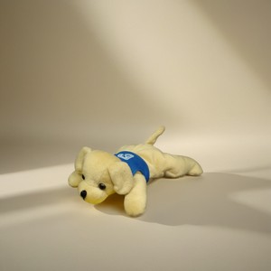 8" Laying Down Beanie Dog