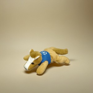 8" Laying Down Beanie Horse