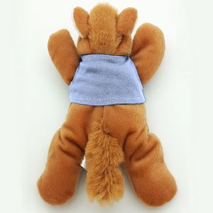 8" Laying Down Beanie Horse