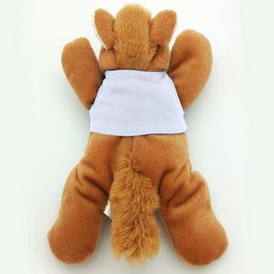 8" Laying Down Beanie Horse