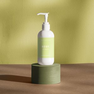 8 Oz Hand Lotion With Pump Cap - 4cp Label