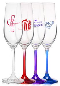 8 Oz. Lead Free Crystal Champagne Glasses