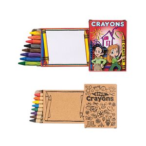8 Pack Crayons
