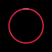 8" Red Glow Bracelets (50 Pack)
