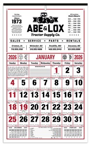 8-Sheet Almanac Calendar