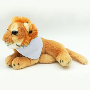 8" Stuffed Jungle Animal - Lion
