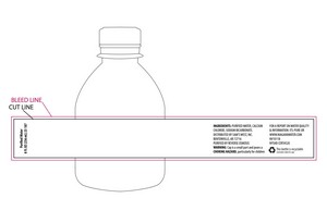 8 oz. Bottled Water with Custom Label