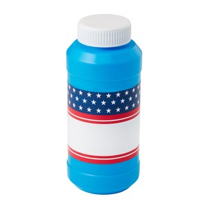 8 oz. Patriotic Bubbles with Full-Color Digital Label