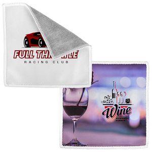 8" x 8" Microfiber Cloth - 400GSM (QuickShip - 21-26 Days)
