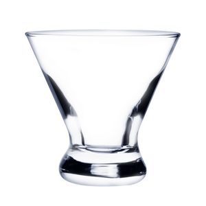 8.25 Oz. Stemless Martini Glass (Screen Printed)