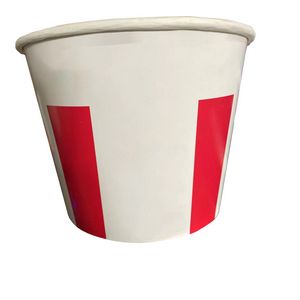 85 OZ Custom Full color Fried Chicken Popcorn Bucket Snack Tub