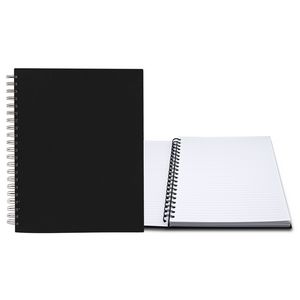 8.5" x 11" Premium Leather Spiral Journal
