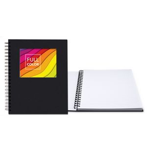 8.5" x 11" Senzabrite Window Spiral Journal