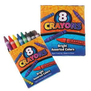 8pk Crayons