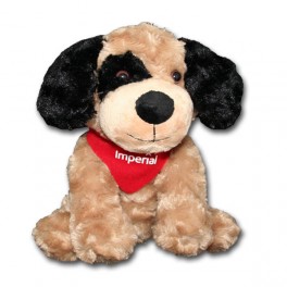 9" Brown Terry Dog