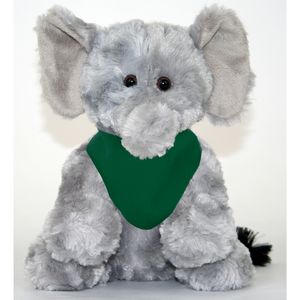 9" Gray Terry Elephant