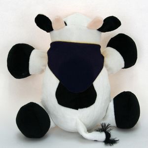 9" Laying Down Cow