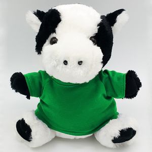 9" Plush Buddies Sitting Cow