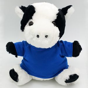 9" Plush Buddies Sitting Cow