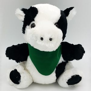 9" Plush Buddies Sitting Cow