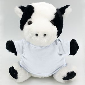 9" Plush Buddies Sitting Cow