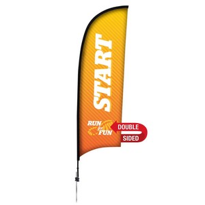 9' Premium Razor Sail Sign Flag