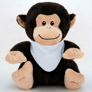 9" Stuffed Cozy Companion Monkey