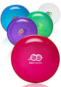 9.25" Translucent Color Flying Discs