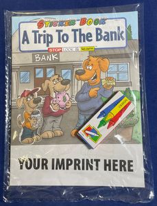 A Trip to the Bank Sticker Book Fun Pack