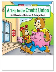 A Trip to the Credit Union Coloring & Activity Book
