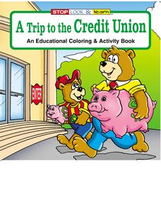 A Trip to the Credit Union Coloring & Activity Book Fun Pack