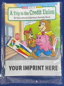 A Trip to the Credit Union Coloring & Activity Book Fun Pack