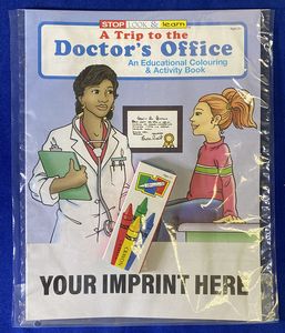 A Trip to the Doctor's Office Coloring Book Fun Pack